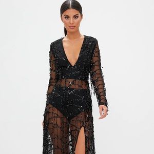 Pretty Little Thing Sheer Dress